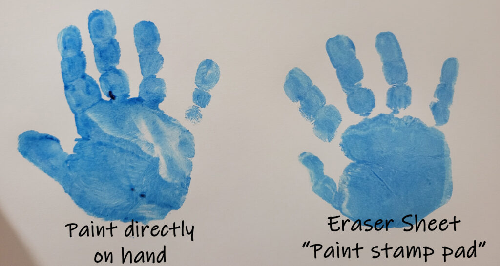 Handprint differences