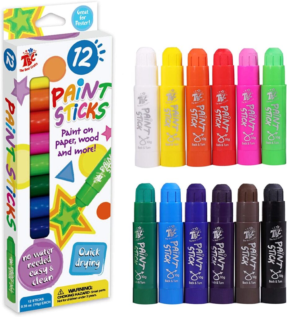 Paint Sticks from Amazon- 12 Count