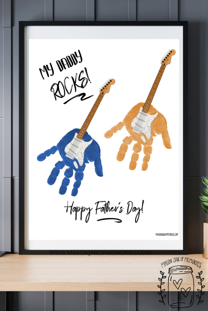 Fathers Day Printable 2 kids example