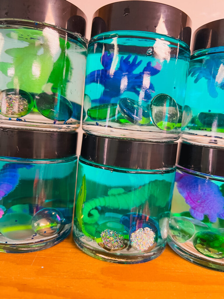 Summer Crafts - Mini Aquariums