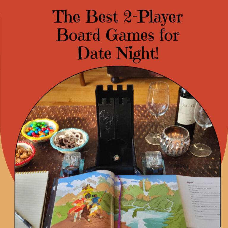 The Best 2-Player Board Games for Date Night!