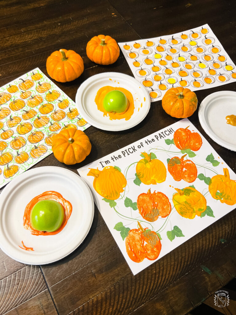 Preschool and Kindergarten Pumpkin Activities: I’m the PICK of the PATCH!