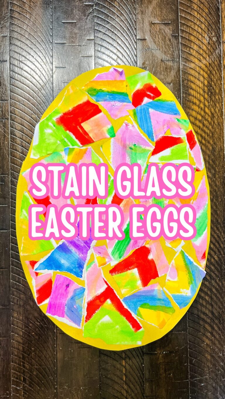 Stain Glass Window Easter Craft