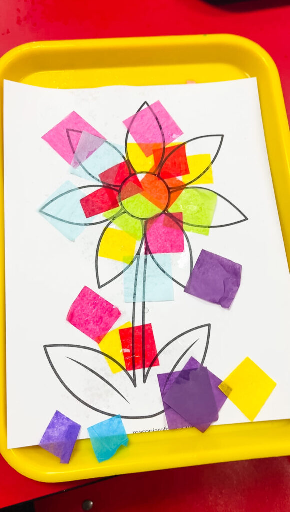 Spring Crafts with Free Flower Printables